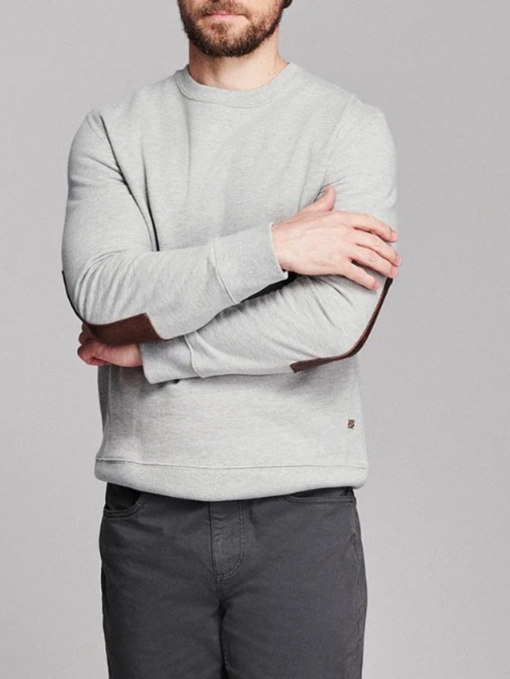 Billy Reid Dover Sweatshirt pit-pit22 see small stain- last pic (mix43)